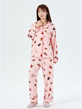 開(kāi)襟衫家居服